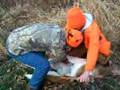 WORLD RECORD WHITETAIL DEAD DEER FIELD DRESSING 1:27