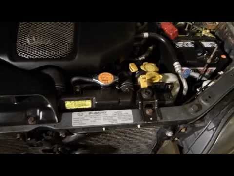 2001 Subaru Outback H6 VDC Radiator Hose Replacement Highlights