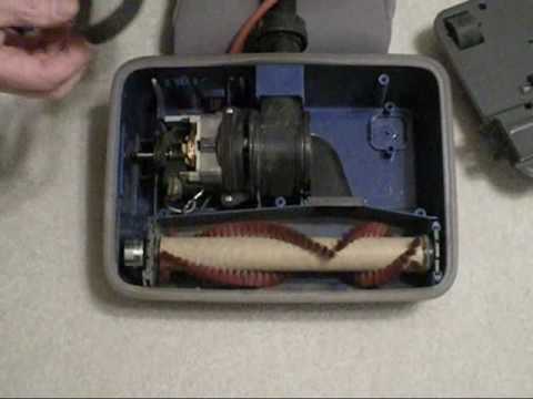how to replace belt on oreck xl vacuum