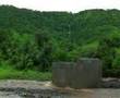 Bridge before Muktagiri (MP, India) flooded due to