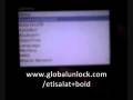 Etisalat Blackberry Bold 9000 Unlocking - globalunlock.com