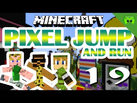 MINECRAFT Adventure Map # 19 - Pixel Jump & Run «» Let's Play Minecraft Together | HD