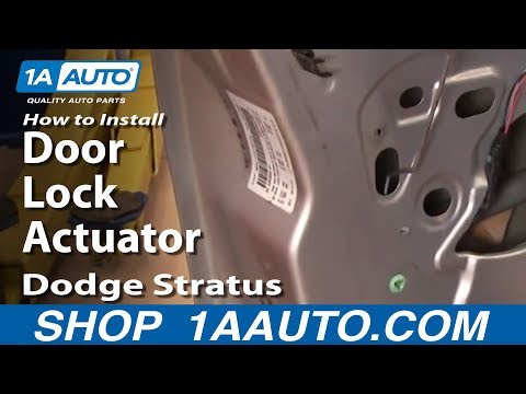 How To Install Replace Door Lock Actuator Dodge Stratus 01-06 1AAuto.com