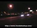 videos de Car Races - Street Racing - Honda Civic Turbo Vs Integra Gsr