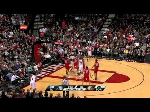 Rudy Fernandez’s wild shot against the Nets