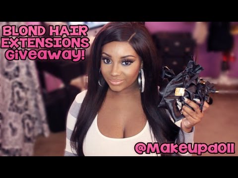 Giveaway | Win 3 bundles of Mayvenn 613 Blond Hair Extensions!