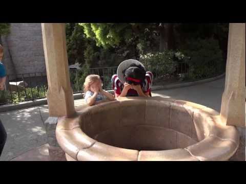 WATCH: Little Girl's Dream Comes True at Wishing Well in Disneyland