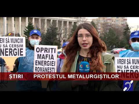 Protestul metalurgiștilor