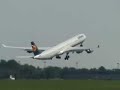 Lufthansa A346 departs YUL on runway 24R Lufthansa A346 departs YUL on runway 24R