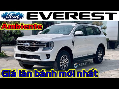 Chi tiết Ford Everest Ambiente 2.0 4x2 AT Giá lăn bánh mới nhất Tháng 7 2024 | i-tech vn