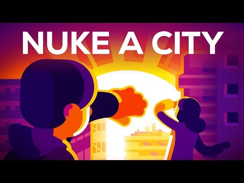 ¿Qué ocurre cuando lanzamos una bomba nuclear sobre una ciudad? [EN]