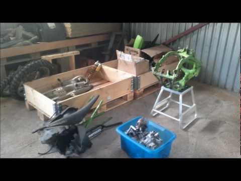 how to rebuild kx 125 engine