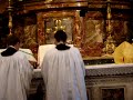Rome, October 18, 2009: Solemn Pontifical High Mass sung in the Gregorian rite by Most Rev. Raymond Burke in the Chapel of the Blessed Sacrament in the Vatican Basilica. Video courtesy of Mr. Jan Bentz.