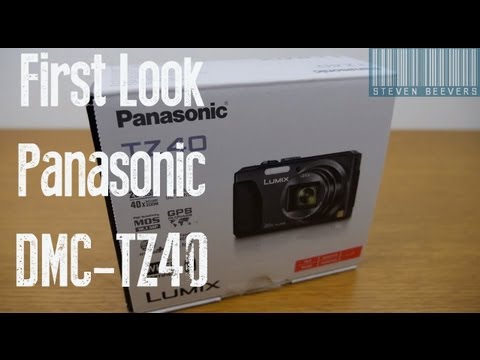 Unboxing and First Look at the New Panasonic DMC-TZ40 Digital Camera