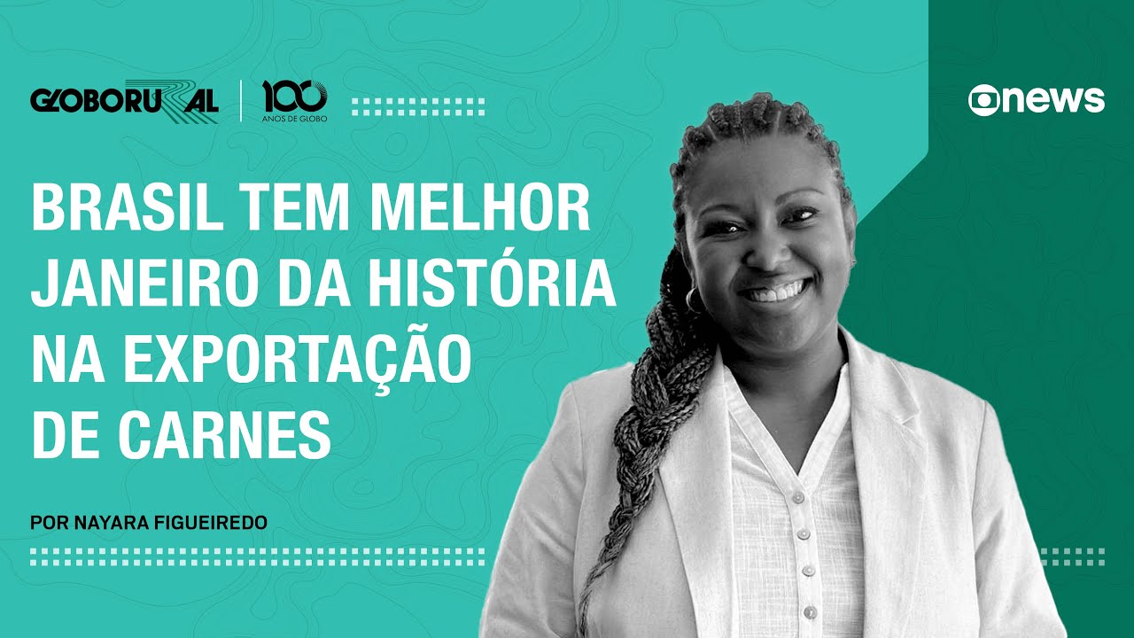 Brasil tem melhor janeiro da história na exportação de carnes | Globo Rural