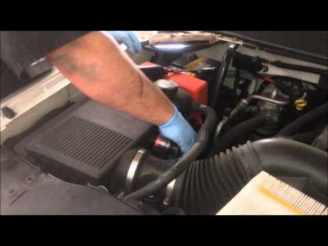 Air Filter Replacement 2007 GM Truck with Gas Engine