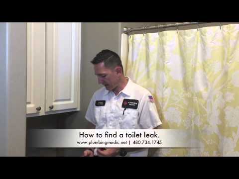 how to find a plumbing leak