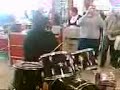 swansea tesco the drumming gorrilla