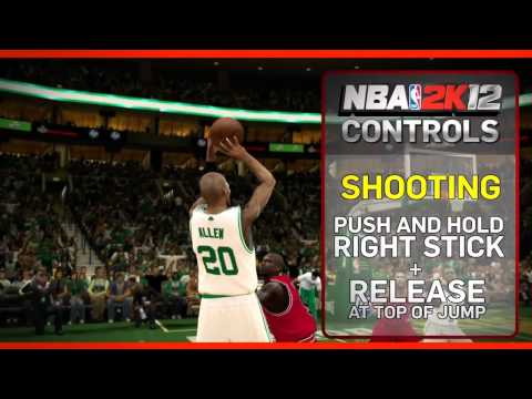 how to control nba 2k12