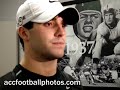 WFU QB Riley Skinner after the WFU at NCSU football game WFU QB Riley Skinner after the WFU at NCSU football game