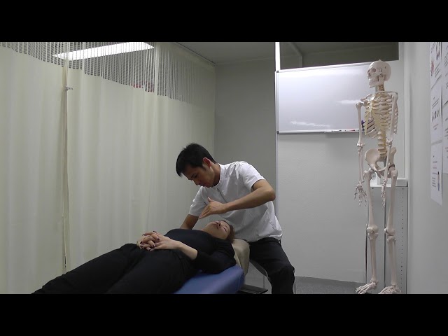 【施術動画】小顔矯正　４　顔のリフトアップ