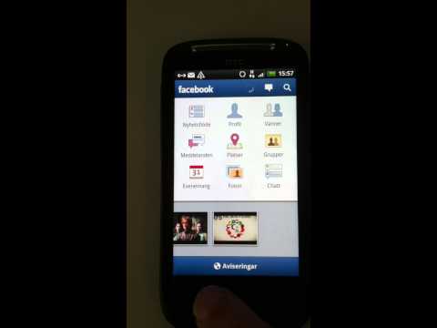 how to logout of facebook on htc desire s