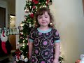 Kenzi singing and saying Christmas poem 006.MOV