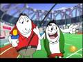 Atletismo con Huevocartoon y Televisa Deportes en Beijing