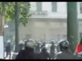 Antifascists running for their lives with the cops trying to rescue them. They tried to hold an anti-demonostration to the big nationalist tribute march to the 3 murdered by the state soldiers 12 years ago. They didn't have a very good time. In the end they had the authorities to outlaw the march, while it appears they couldn't do it themselves...Οι Έλληνες τα ξέρετε, μην τα ξαναλέμε. Αντιφα πουστάκια που τρέχανε, τις φάγανε και μετά βάζανε τα αφεντικά τους να απαγορεύσουν την πορεία και να μας πείσουν ότι 