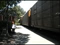 Long String of Empty CSX Autoracks