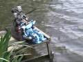 Fishing by Hyumanoid robot.