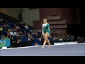 Dasha Joura - Floor Exercise - 2008 Pacific Rim Championships