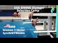 2008 US Olympic Camp Women 3 Meter Synchro