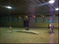 Sarah and Bailey cantering bareback