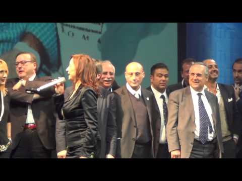 FESTA 115 ANNI LAZIO, VELIA DONATI CANTA