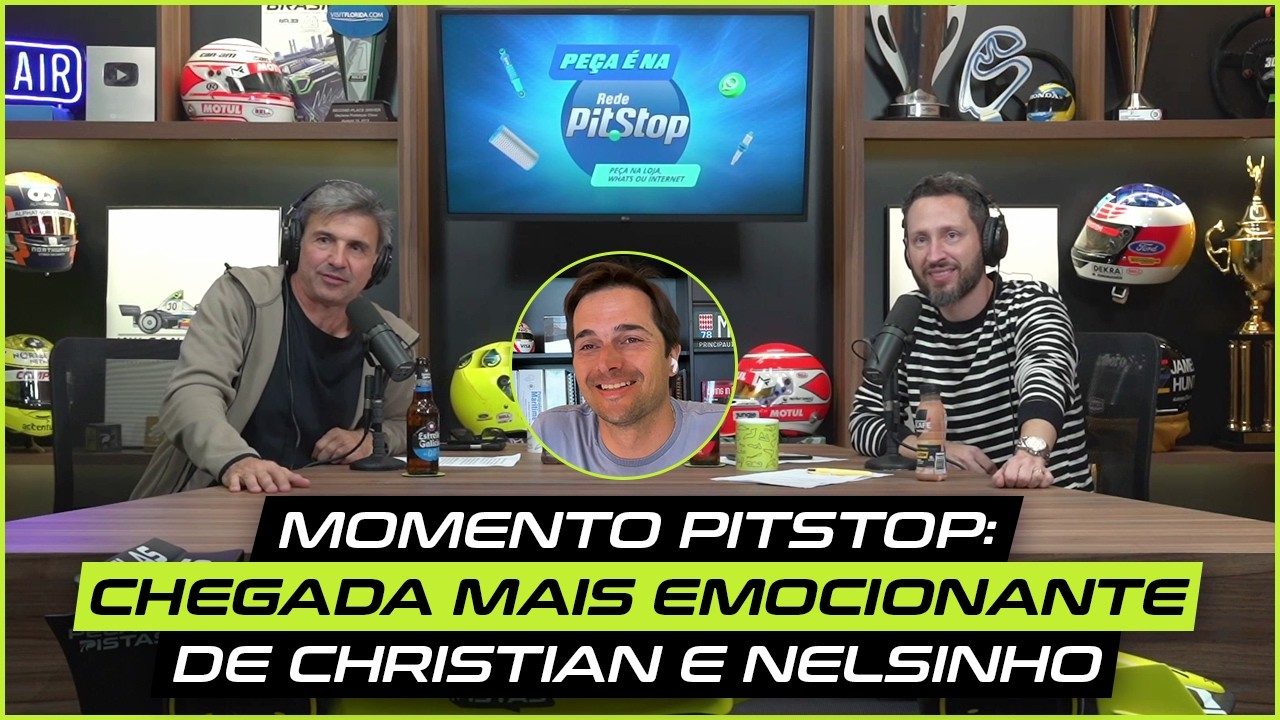 Momento Pitstop: Chegada mais emocionante de Christian Fittipaldi e Nelsinho Piquet #cortes