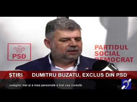 Dumitru Buzatu, exclus din PSD
