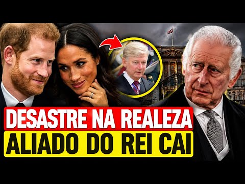 HARRY E MEGHAN ABALAM REALEZA CONSELHEIRO DO REI CAI E CRISE AUMENTA