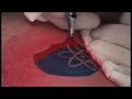 feable weiner tattoo documented, murfreesboro tennessee circa 2001. interstate atom logo -- mike healy under the needle.