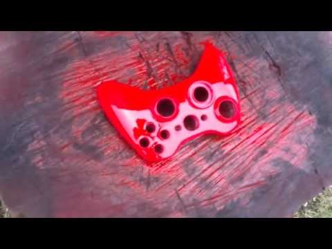 how to spray paint a xbox 360 controller