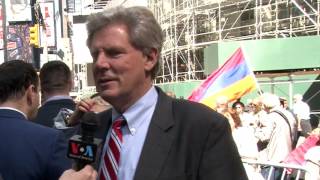 Interview with Congressman Frank Pallone at 101st Commemoration of Armenian Genocide