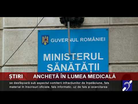 Anchetă în lumea medicală