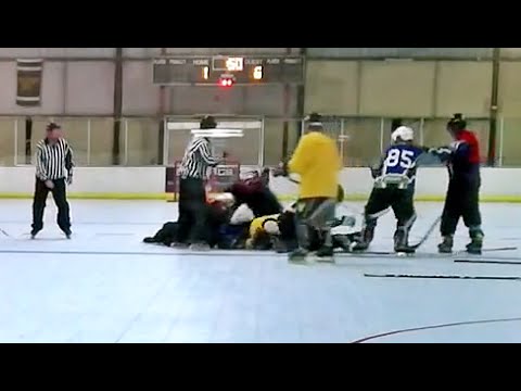 ROLLER HOCKEY FIGHT / BRAWL – 5/2/2012