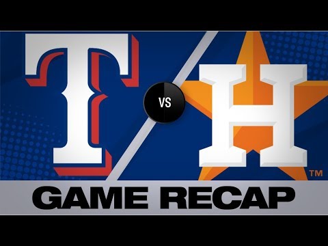 Video: Brantley homers twice, Astros sweep Rangers | Rangers-Astros Game Highlights 7/21/19