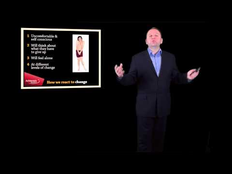 how to react to change