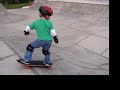 4 year old skateboarder 9/4/08 1