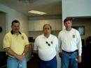 Dave Doerr, Gene Kappler and Kevin Kenny at walk on May 17 Dave Doerr, Gene Kappler and Kevin Kenny at walk on May 17