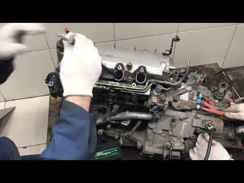 Видео Крышка маслозаливной горловины для Honda Stream 2001-2005 б/у состояние отличное