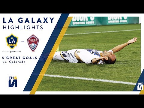 Video: Five Great Goals: LA Galaxy vs. Colorado Rapids