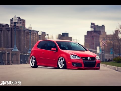 Kevin's Red MK5 GTI on Alphards by VAGScene.com
